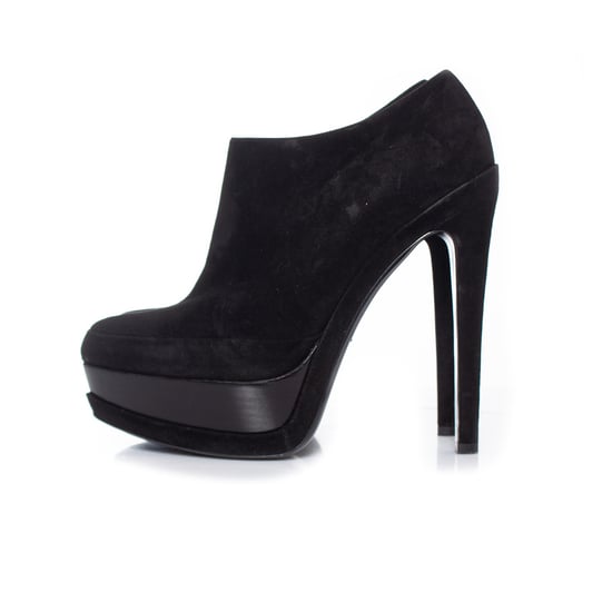 Christian Dior Svarta "Ränder" Skostövlar - Image 2