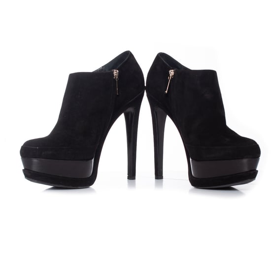 Christian Dior Svarta "Ränder" Skostövlar - Image 3