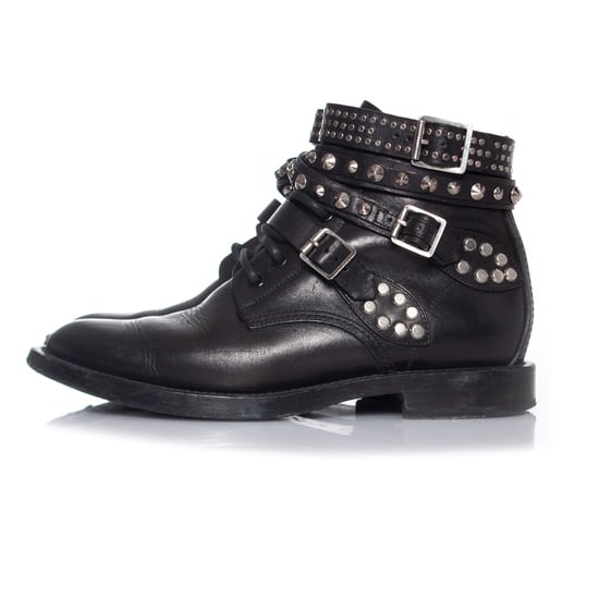 Saint Laurent Militaire enkellaarsjes - Image 2