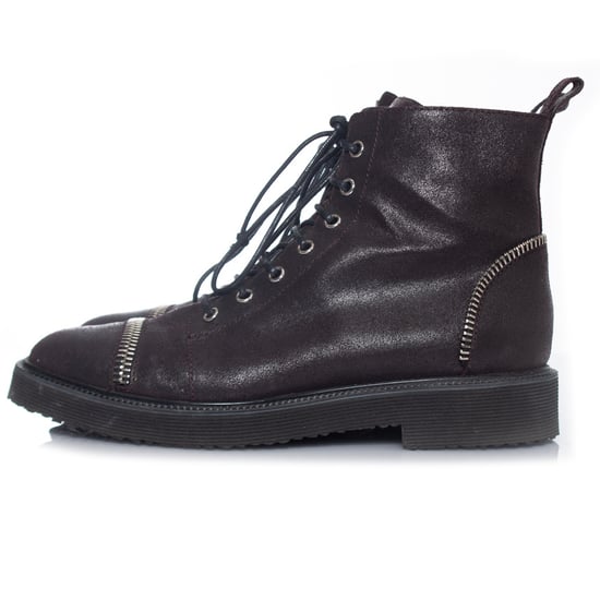 Giuseppe Zanotti bikerboots med dragkedja och snörning - Image 2