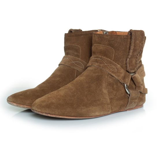 Isabel Marant Ralph kaki suède enkellaarsjes - Image 1