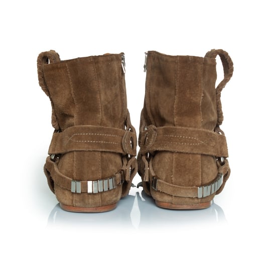 Isabel Marant Ralph khaki mocka ankelboots - Image 3
