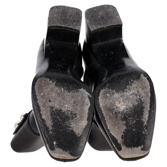 Hermès Decouverte 50 Ankle Boots in Black Leather - Image 6