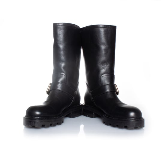 Jimmy Choo Biker 2 leather boots - Image 5