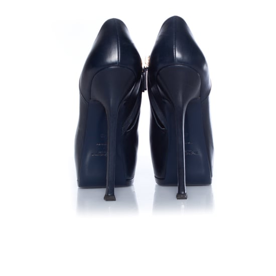 Yves Saint Laurent – ​​Tribute – Blå ankelboots - Image 3
