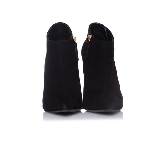 Giuseppe Zanotti svarta mocka-ankelboots - Image 5