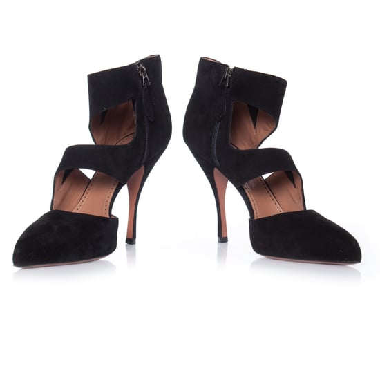 Azzedine Alaia Black suede curly ankle boots. - Image 3
