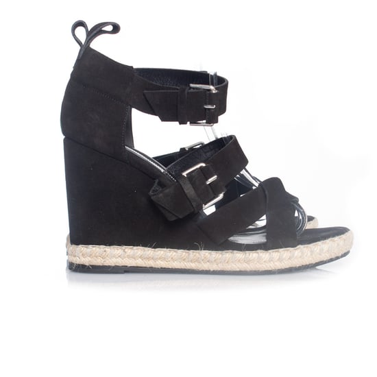Balenciaga mocka sandal med kil - Image 5