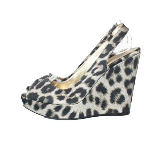 Stella Mccartney leopard printed wedges - Image 2