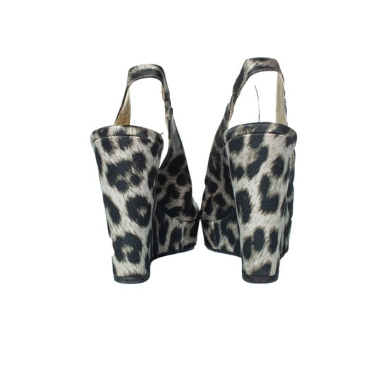 Stella Mccartney leopard printed wedges - Image 3