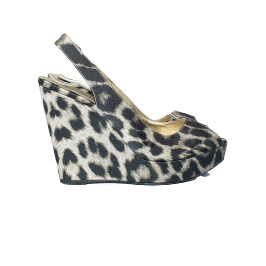 Stella Mccartney leopard printed wedges - Image 4