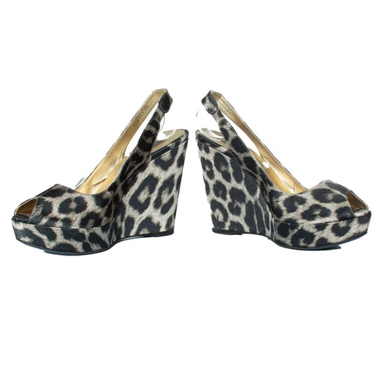 Stella Mccartney leopard printed wedges - Image 6