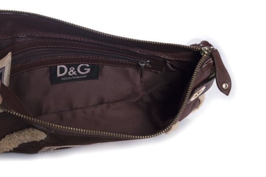 Dolce & Gabbana Bruine clutch - Image 4