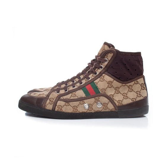 Gucci GG canvas hoge sneakers - Image 2