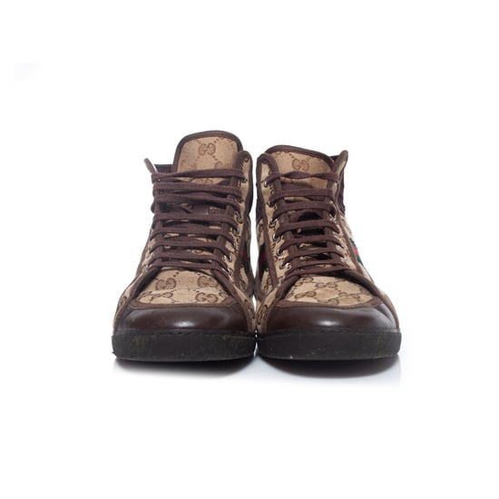 Gucci GG canvas hoge sneakers - Image 4