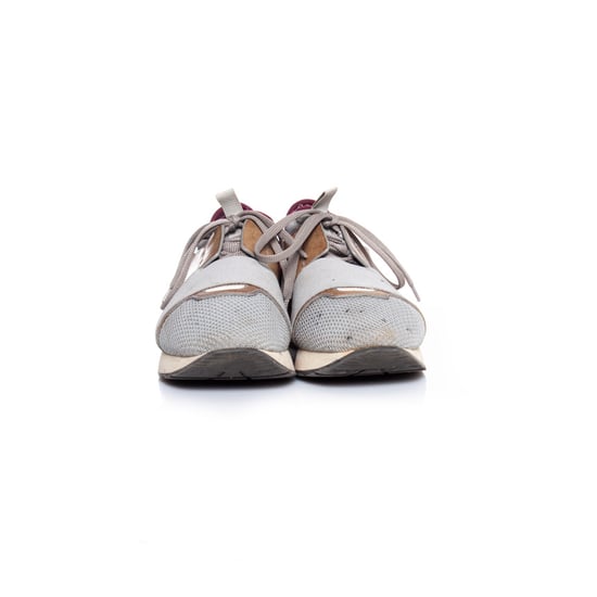 Balenciaga Race Runners in Gray - Image 4