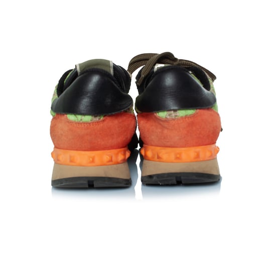 Valentino Garavani Rockrunner veter- en suède sneakers - Image 4