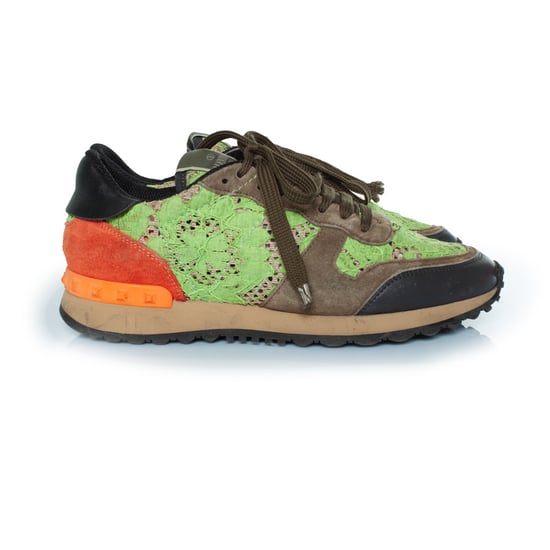 Valentino Garavani Rockrunner veter- en suède sneakers - Image 5