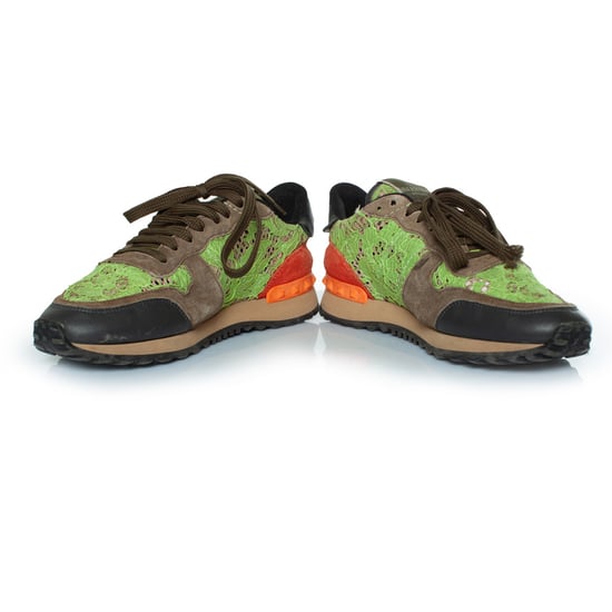 Valentino Garavani Rockrunner veter- en suède sneakers - Image 6