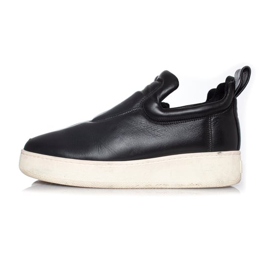 Celine svarta slip-on sneakers i läder - Image 2