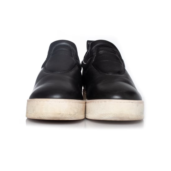 Celine svarta slip-on sneakers i läder - Image 4