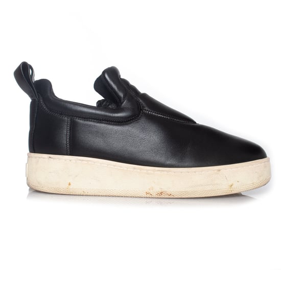 Celine svarta slip-on sneakers i läder - Image 5