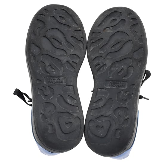 Alexander McQueen Oversized Sneakers in Black Leather - Image 6