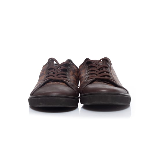 Louis Vuitton Damier ebene lage canvas sneakers - Image 4