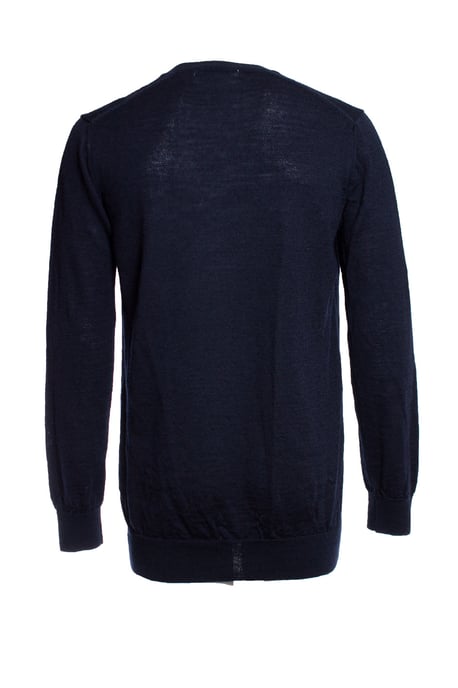 Comme Des Garçons Blå ulltröja. - Image 2