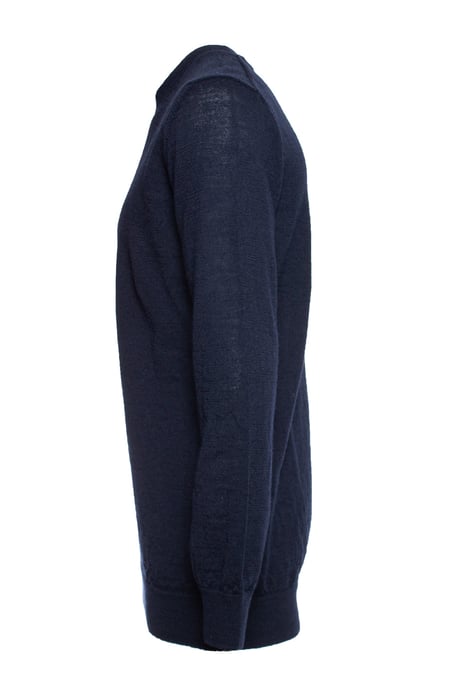 Comme Des Garçons Blå ulltröja. - Image 4