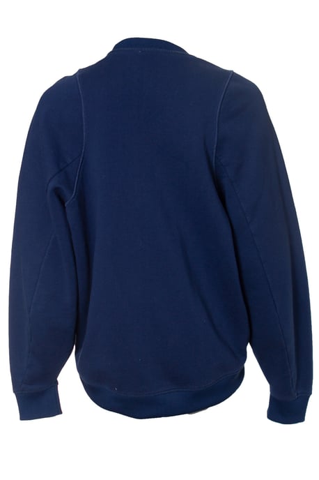 Acne Blue rundhalsad tröja - Image 3