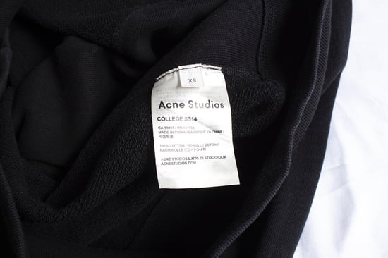 Acne Studios svart tröja med rund hals - Image 6