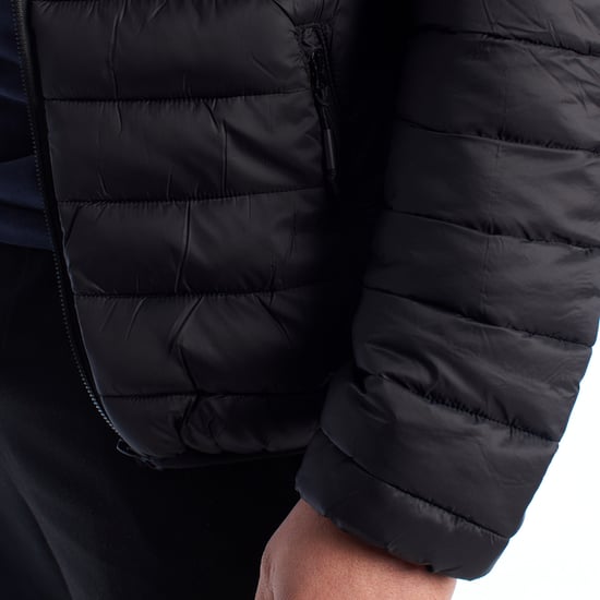 Men's Padded Jacket with Hood US42127019 - Image 3
