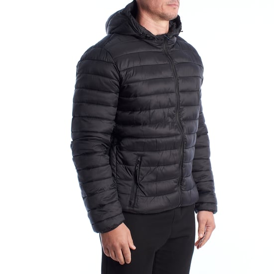 Men's Padded Jacket with Hood US42127019 - Image 5