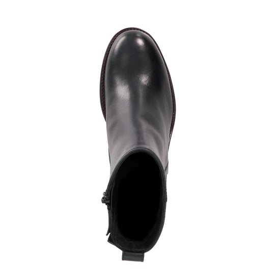 Dune Ladies Peline - Leather Block Heel Boots - Image 4