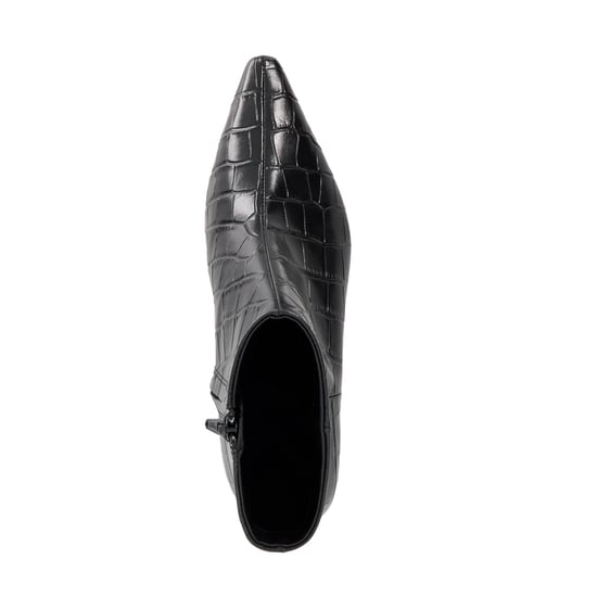 Dune Ladies Odore - Leather Kitten Heel Ankle Boots - Image 4