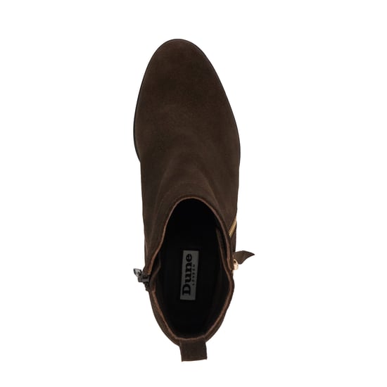 Dune Ladies Paicing - Block Heel Side Zip Boots - Image 4