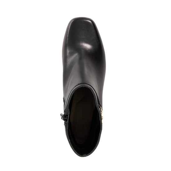 Dune Ladies Oaklee - Leather Block Heel Ankle Boots - Image 4