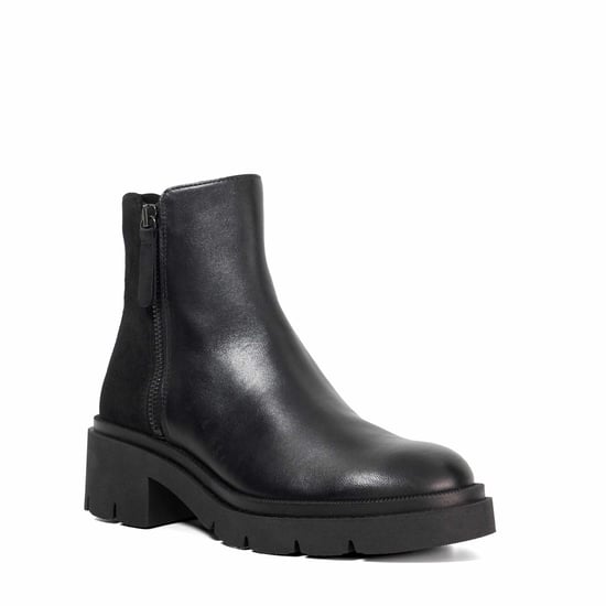 Dune Ladies Paving - Cleated Sole Ankle Boots - Image 1