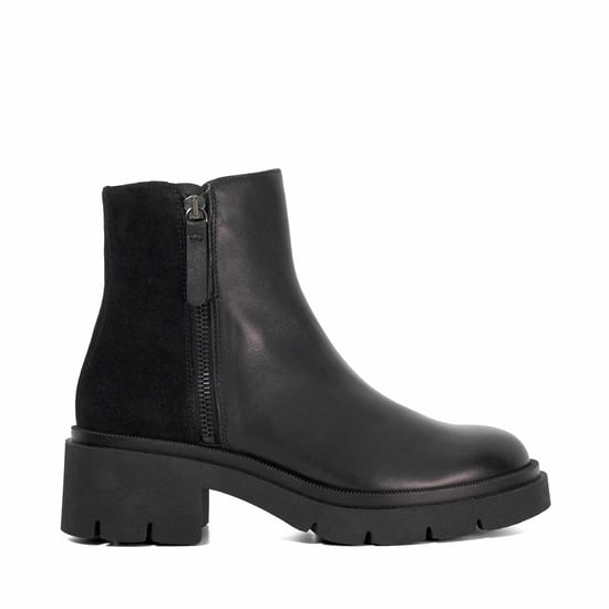Dune Ladies Paving - Cleated Sole Ankle Boots - Image 2
