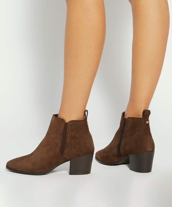Dune Ladies Parlure - Suede Western Boots - Image 3