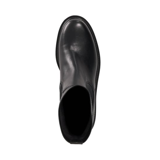 Dune Ladies Pelano - Chunky Leather Pull On Ankle Boots - Image 4