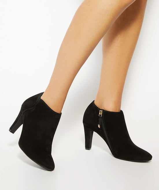 Dune Ladies Omarah - Suede Heeled Shoe Boots - Image 3
