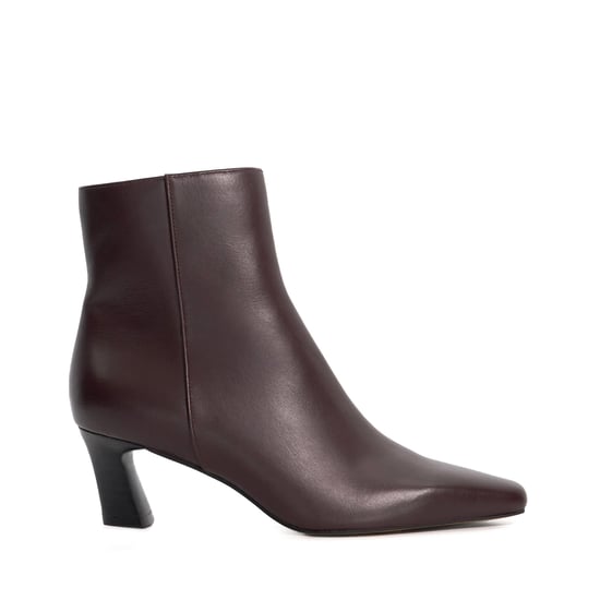 Dune Ladies Overly - Leather Block Heel Ankle Boots - Image 2