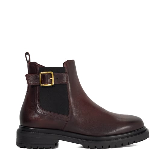 Dune Ladies Paused - Leather Buckle Detail Ankle Boots - Image 2