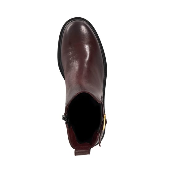 Dune Ladies Paused - Leather Buckle Detail Ankle Boots - Image 4