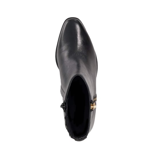 Dune Ladies Purl - Mid Height Block Heel Ankle Boots - Image 4
