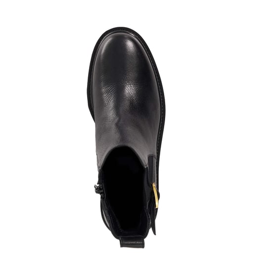 Dune Ladies Paused - Leather Buckle Detail Ankle Boots - Image 4