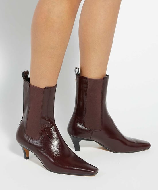 Dune Ladies Odele - Chiselled Toe Kitten Heel Chelsea Ankle Boots - Image 3