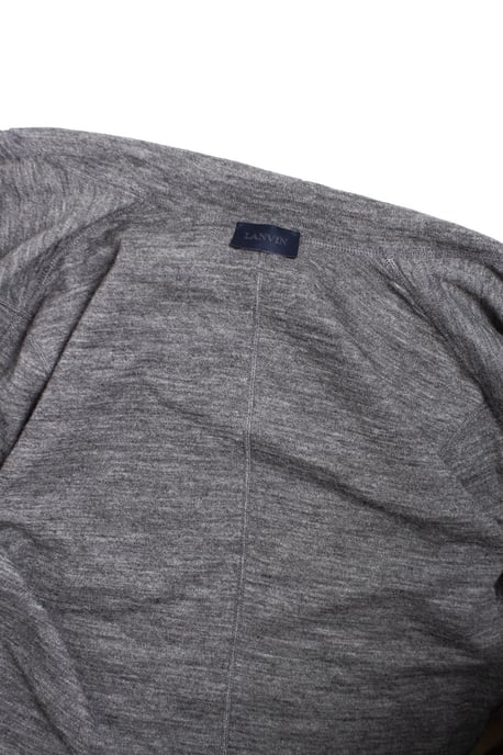 Lanvin Grå Alpacka-kofta - Image 6